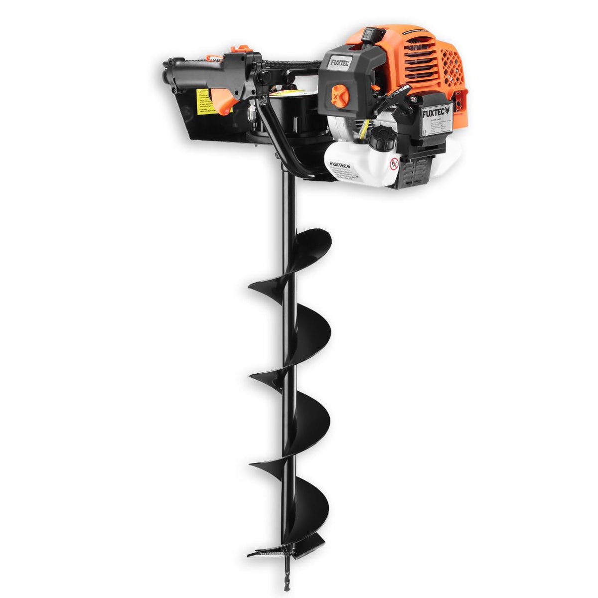 Tarière thermique FUXTEC FX-EB162 avec mèches de 100, 150 et 200 mm