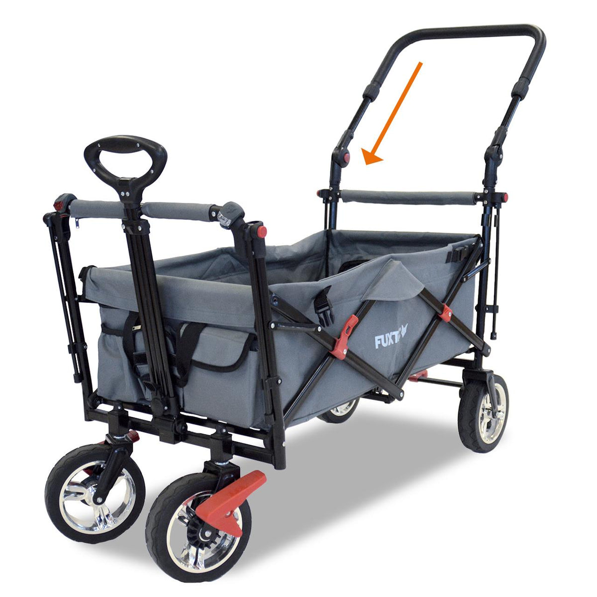 FUXTEC - Poignée de poussée télescopique FX-CT-TSG pour CT700 / CT800 / CT850