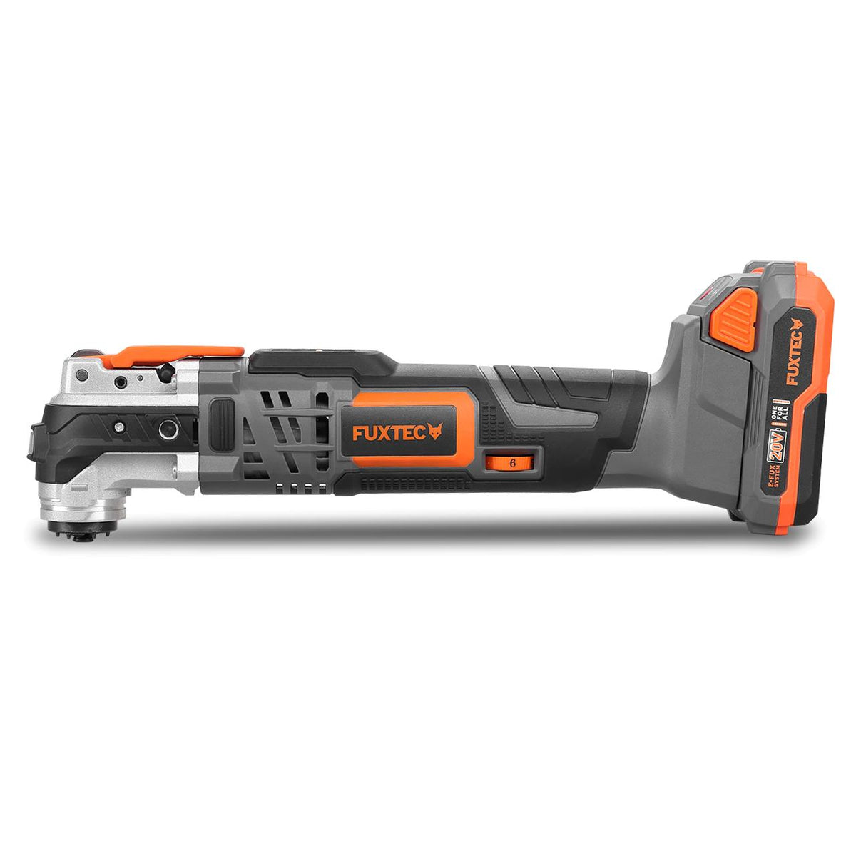 FUXTEC - Outil multifonctions sans fil 20V 3en1 FX-E1MT20 Kit et accessoires 8 pièces
