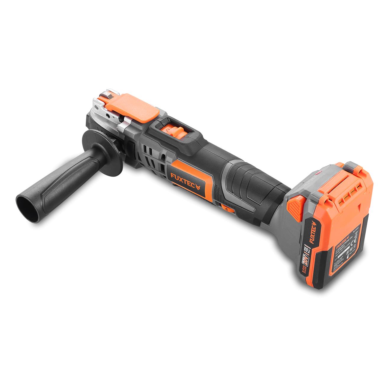 FUXTEC - Outil multifonctions sans fil 20V 3en1 FX-E1MT20 Kit et accessoires 8 pièces