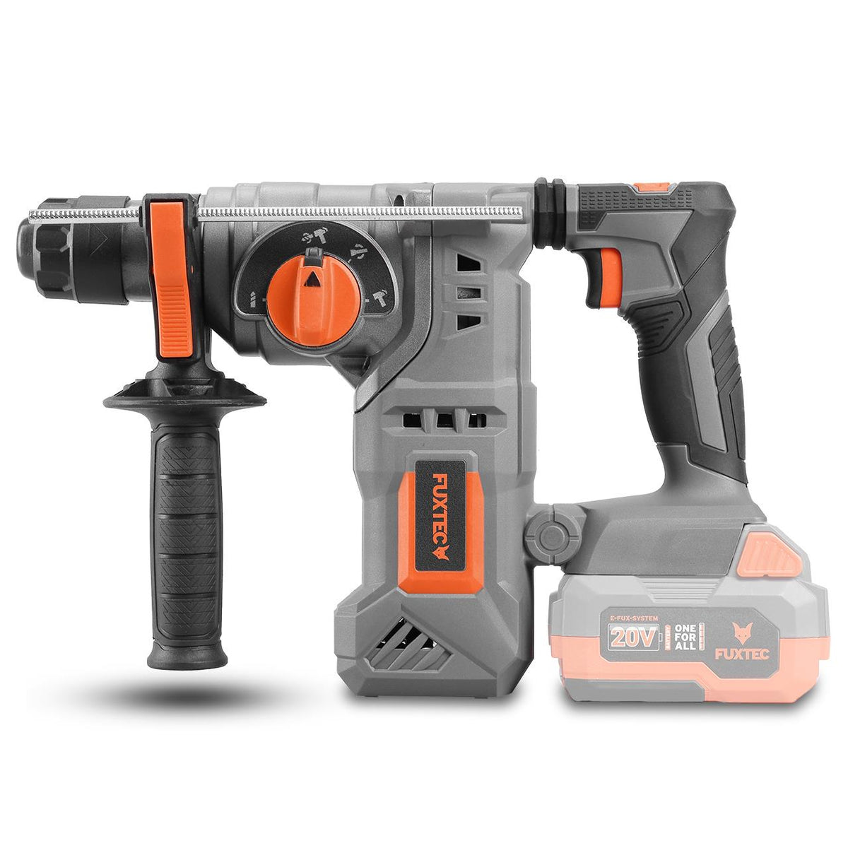 Marteau perforateur burineur sans fil 20V FUXTEC FX-E1RH20 - Sans batterie ni chargeur