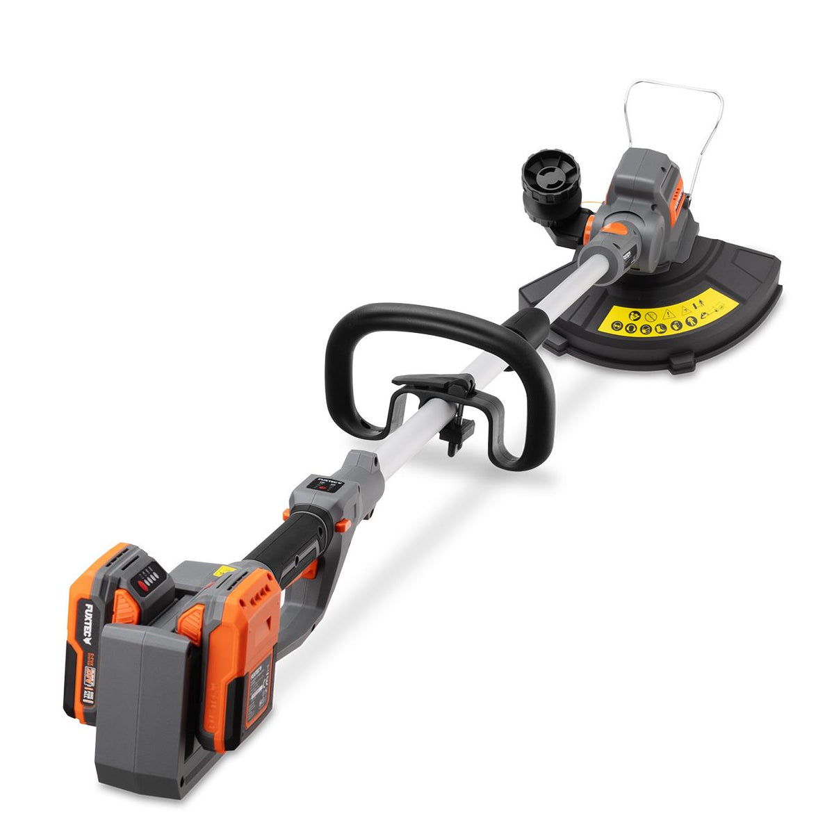 Akku Rasentrimmer FX-E2RTSET inkl. 2x 2Ah Akkus und 1x Doppel-Ladegerät 2,4A