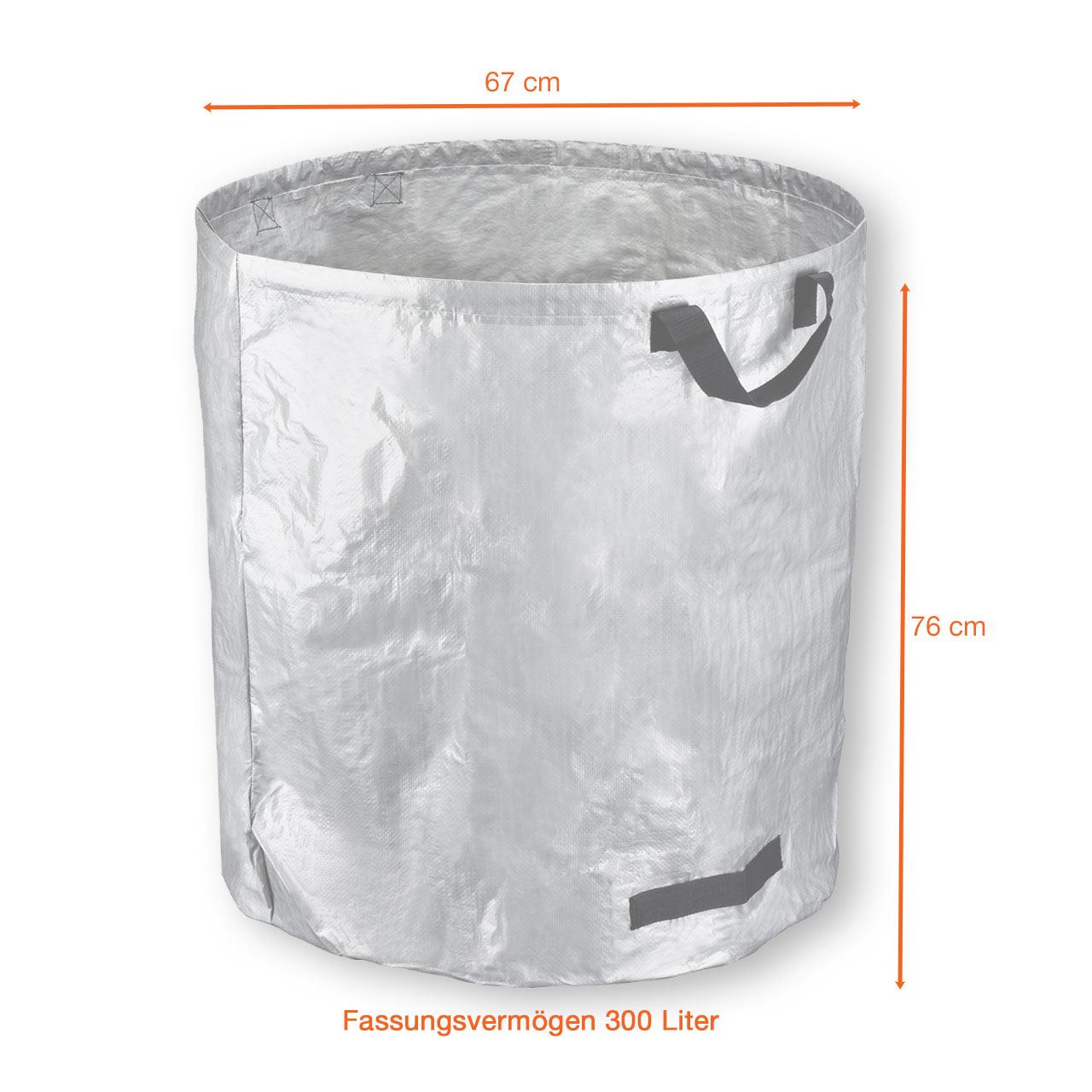 Lot de 3 sacs à déchets 300L FUXTEC FX-GB300