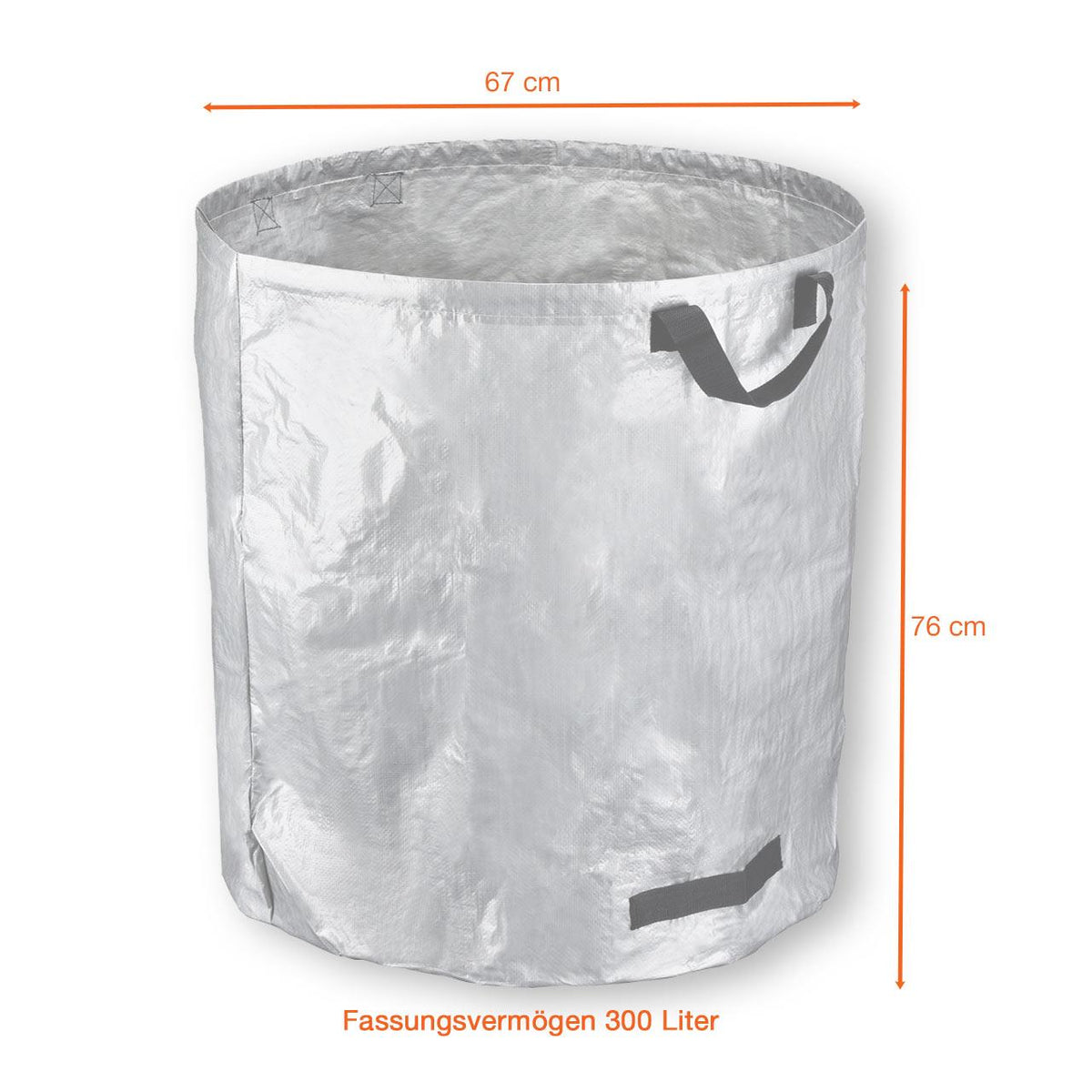 Lot de 5 sacs à déchets 300L FUXTEC FX-GB300