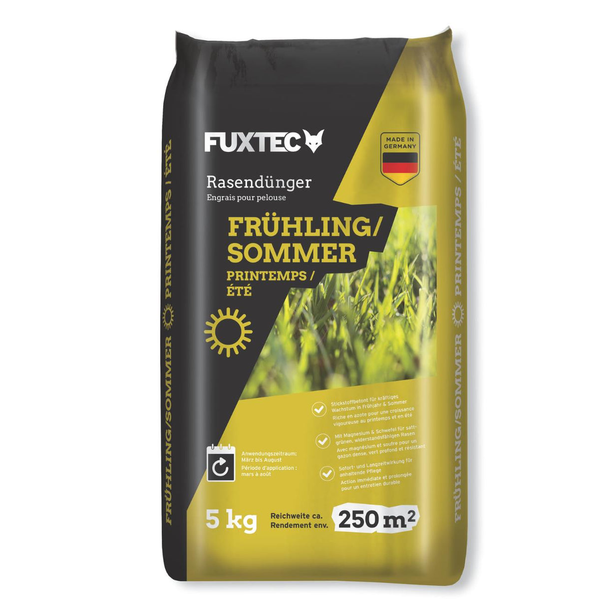 FUXTEC Engrais gazon printemps/été 5 kg FX-RDFS5
