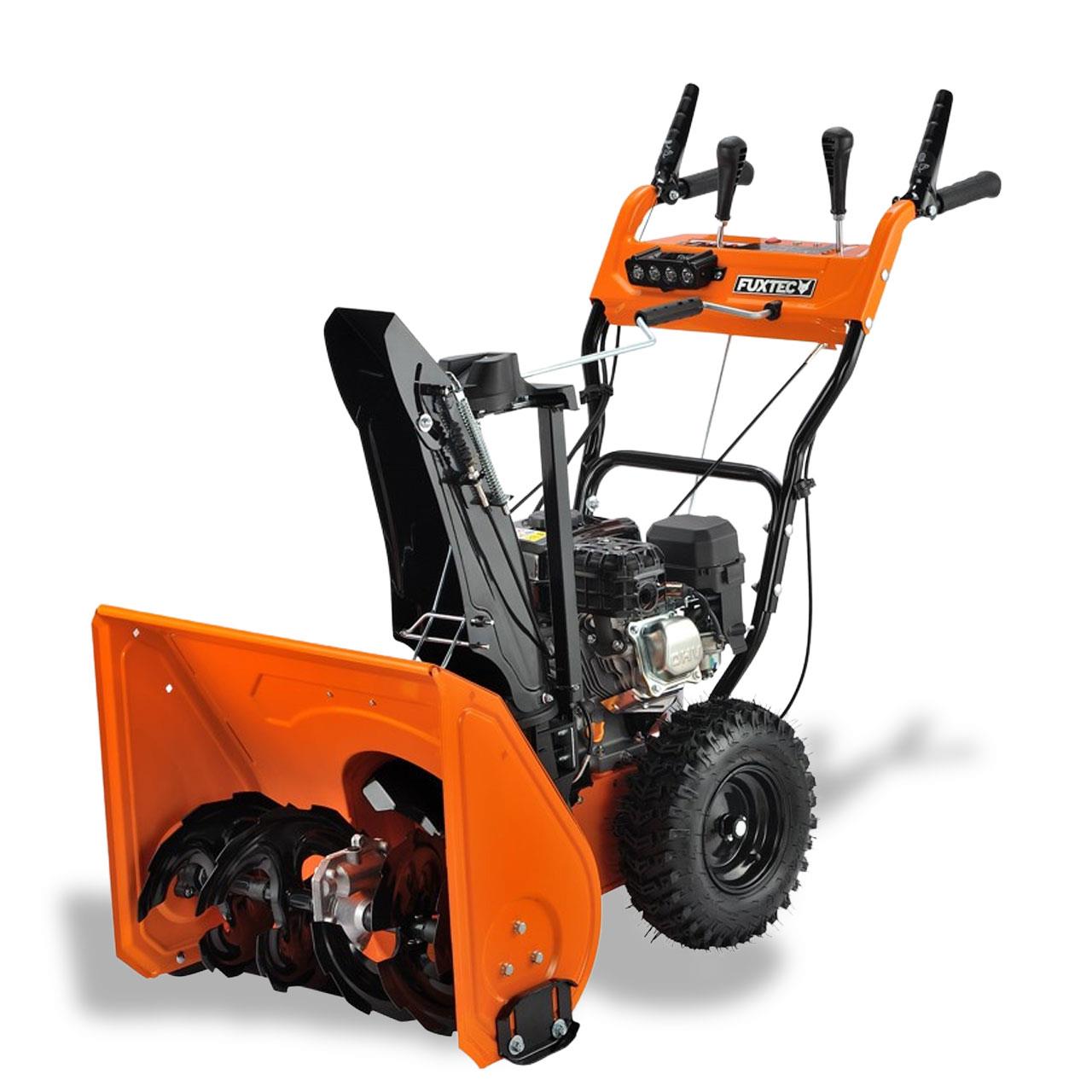 Fraise à neige - souffleuse à neige thermique démarrage électrique FUXTEC FX-SF2196