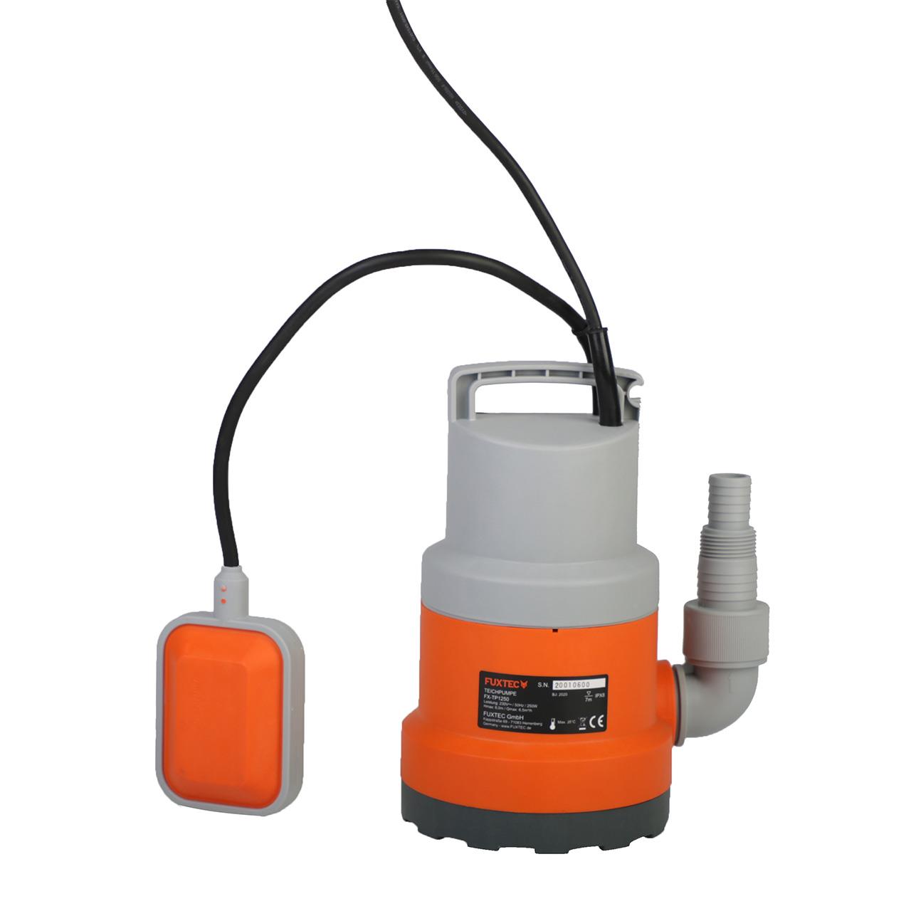 Pompe immergée 250 W FUXTEC FX-TP1250 - 6000 litres par heure