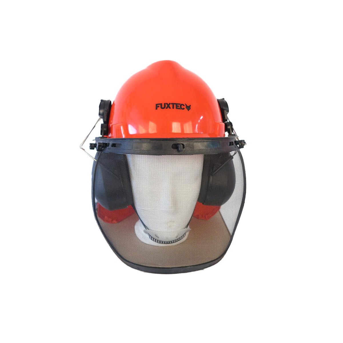 Casque de sécurité FUXTEC pour utilisateur de tronçonneuse