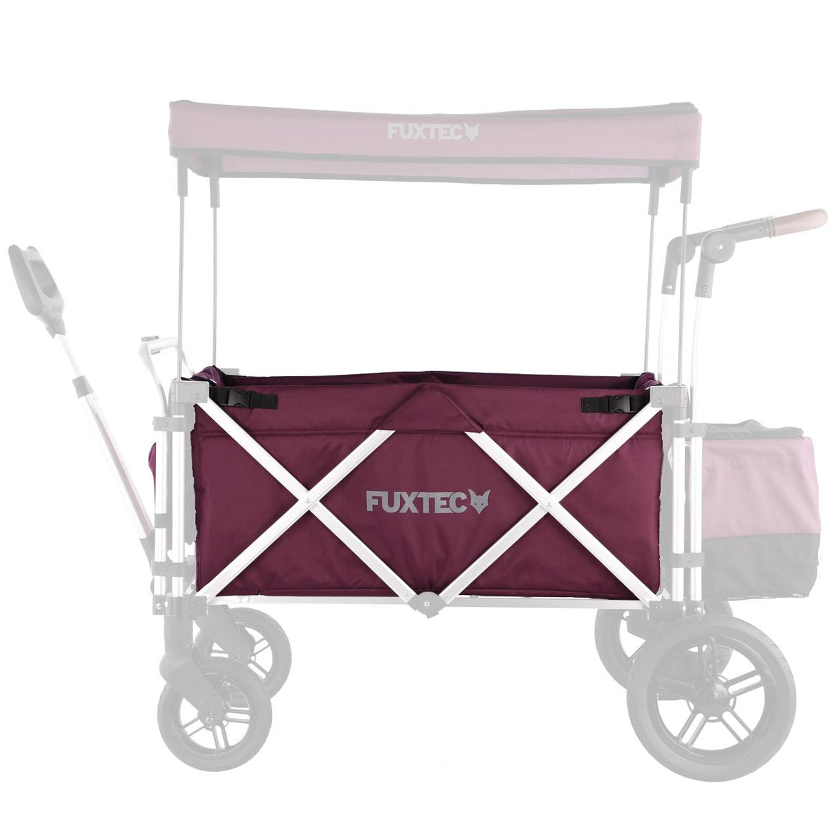 FUXTEC - Tissu d'habitacle pourpre chariot CTL900