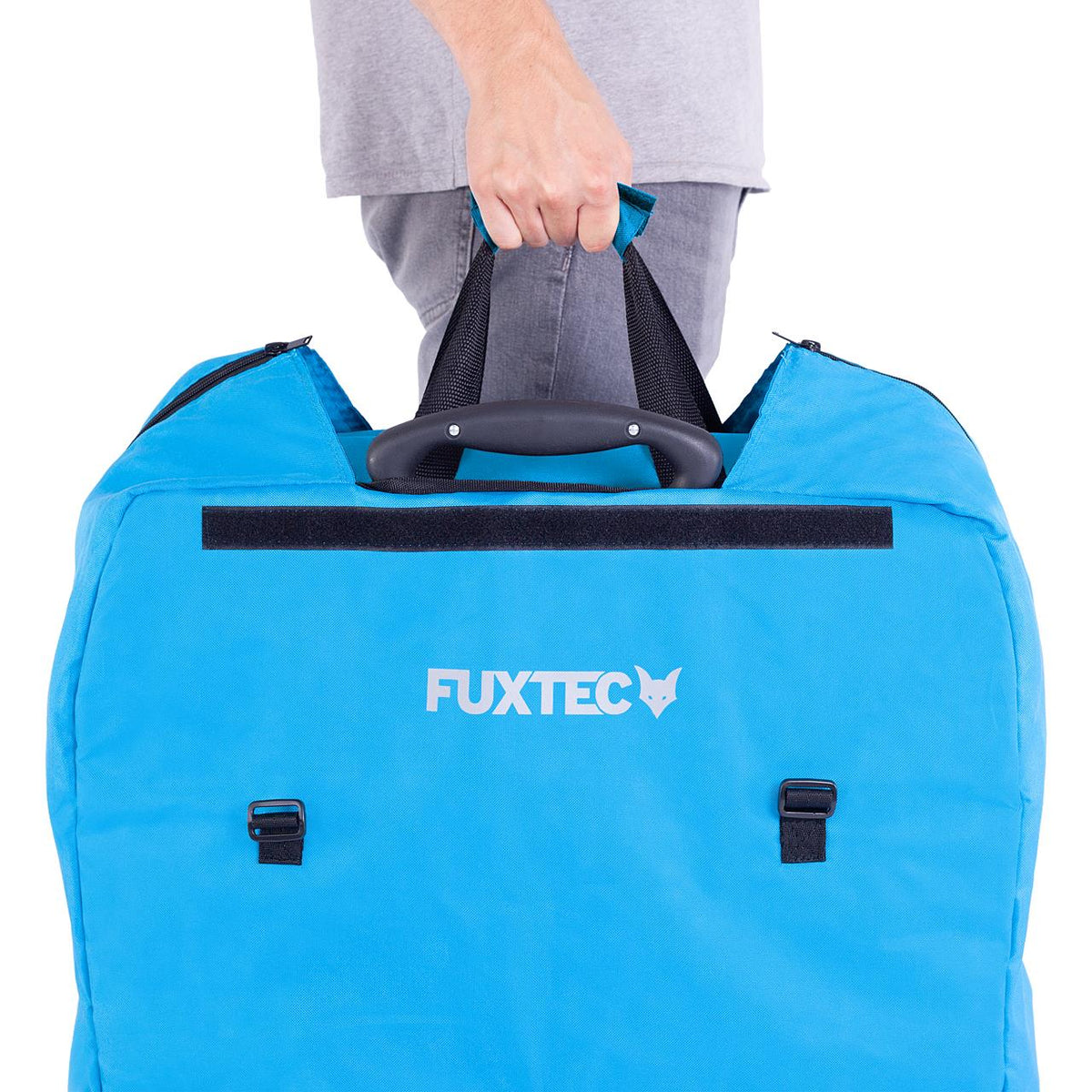 FUXTEC - Housse de transport rembourré turquoise chariot CT700 et CT800