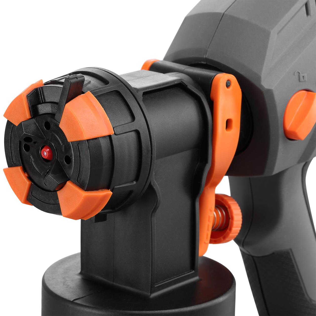 Pulvérisateur de peinture batterie 20V FUXTEC FX-E1CSP20 - Set avec batterie 4Ah et chargeur 1A
