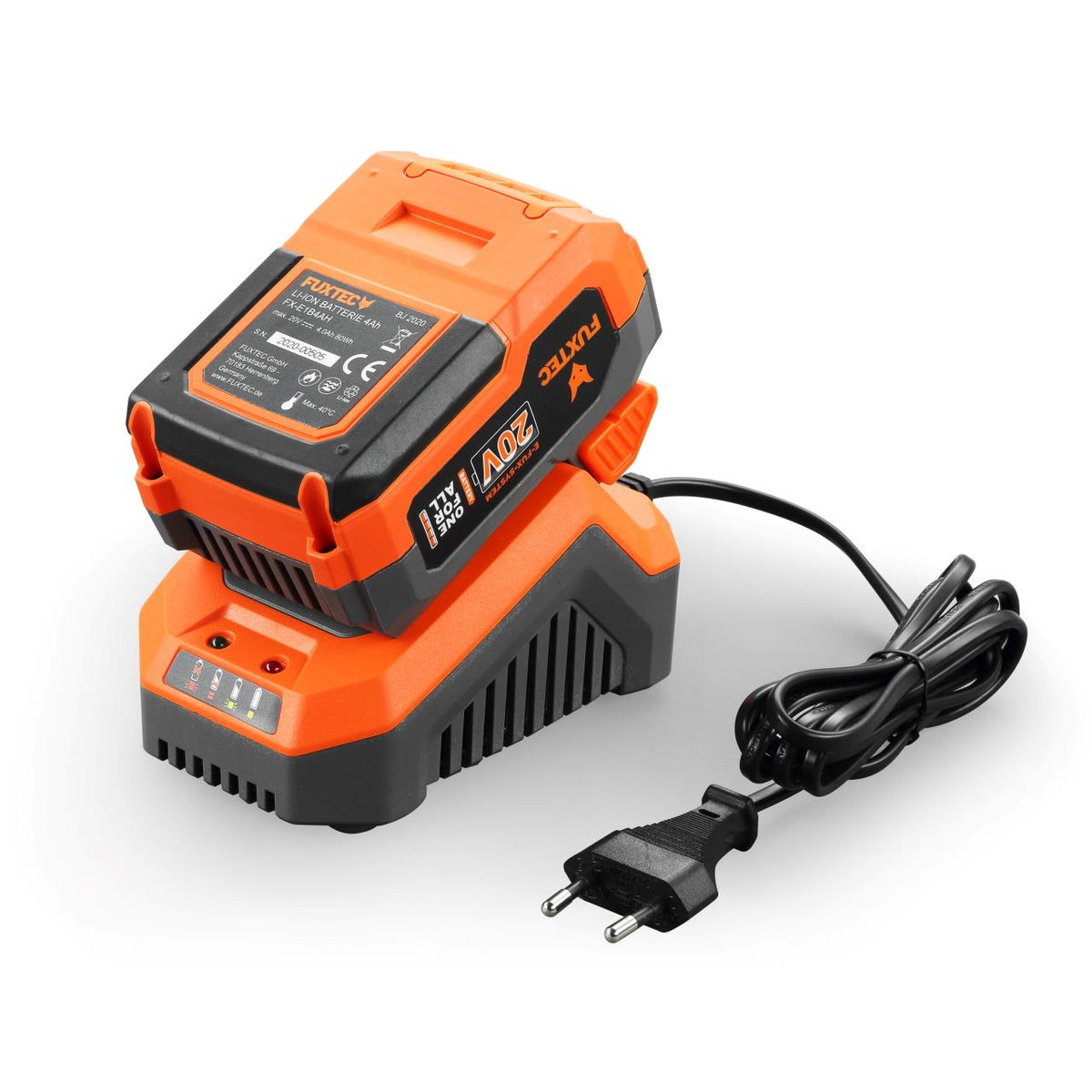 Chargeur rapide 2,4Ah 20V FUXTEC FX-E1LG2A