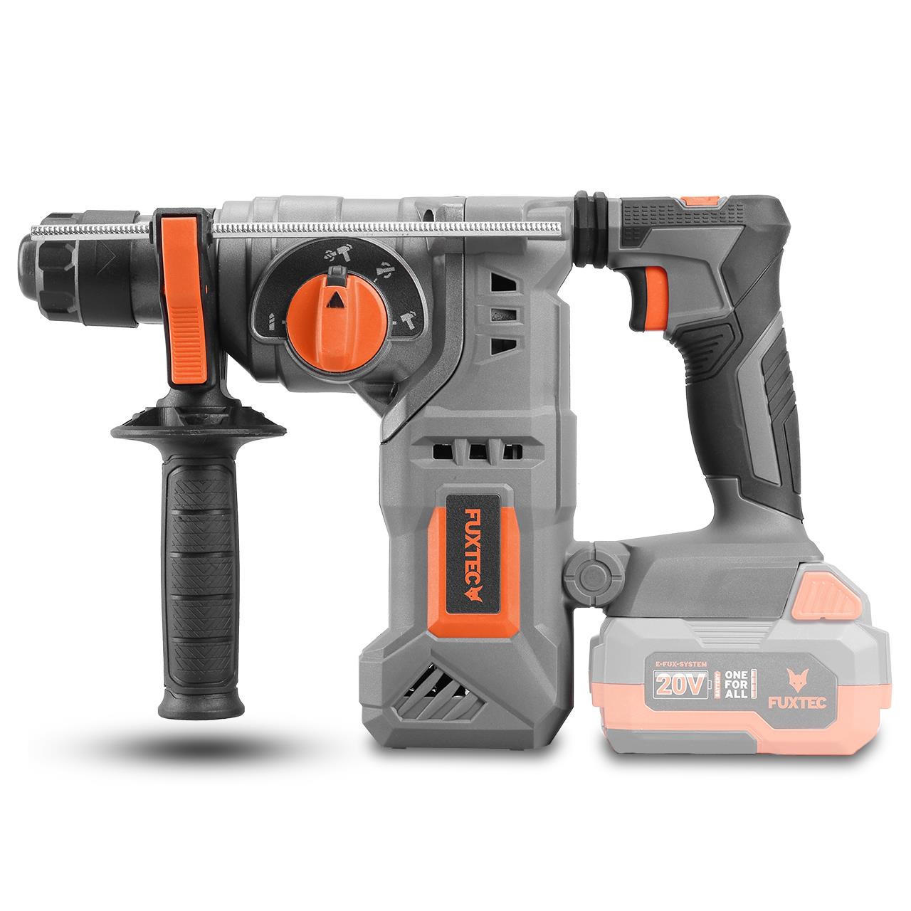 Marteau perforateur burineur sans fil 20V FUXTEC FX-E1RH20 - Sans batterie ni chargeur