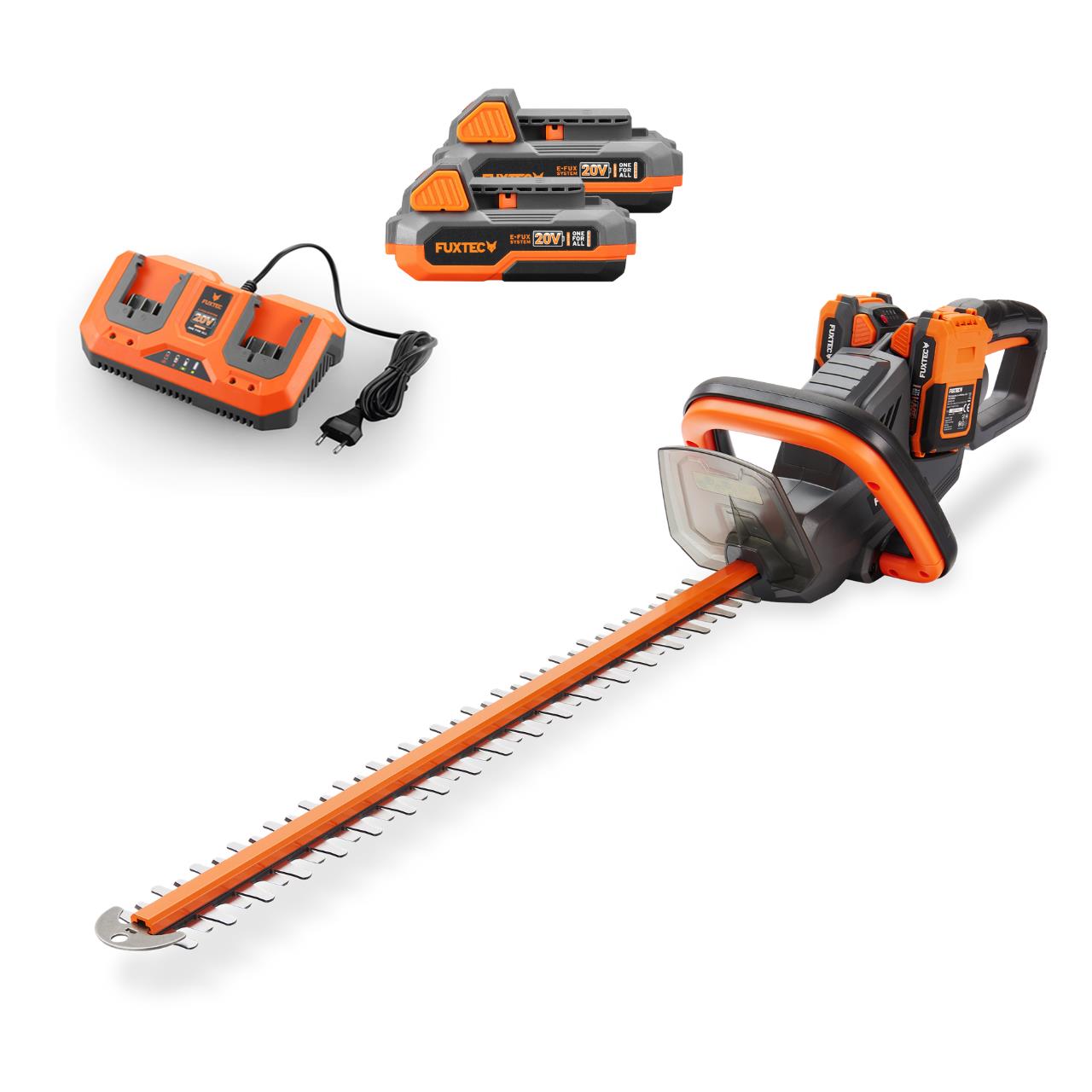 Taille-haie sans fil 40 V FX-E2HSSET, batterie et chargeur inclus