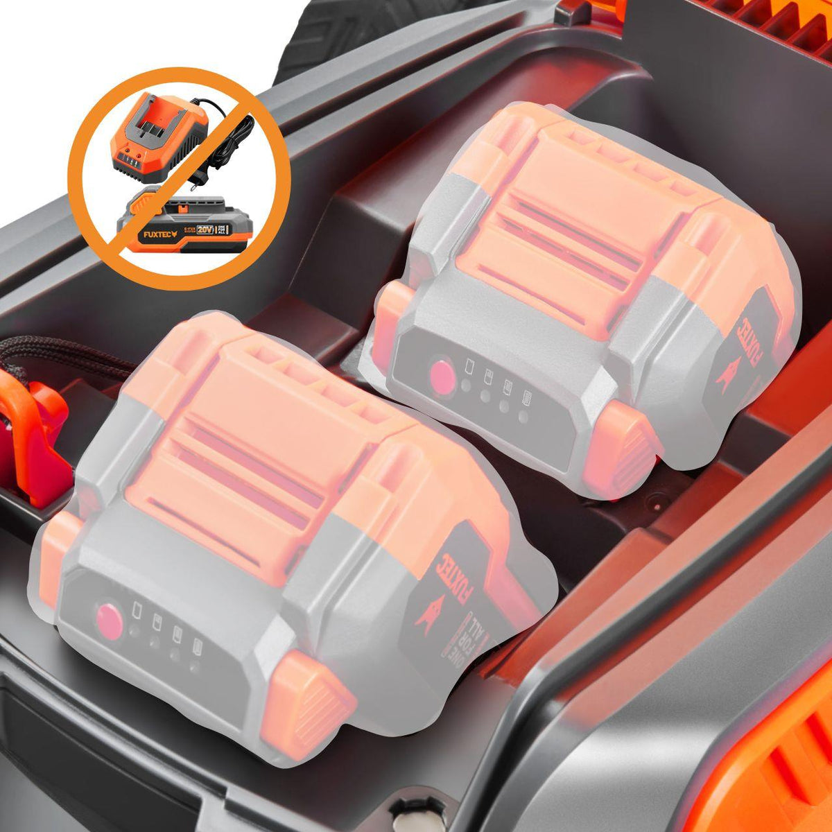 Tondeuse à gazon à batterie FUXTEC 40V FX-E2RM51