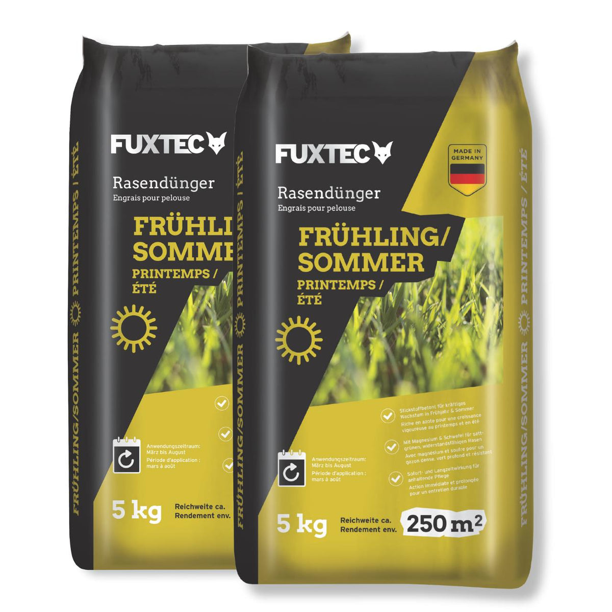 FUXTEC Engrais gazon printemps/été 10 kg FX-RDFS10