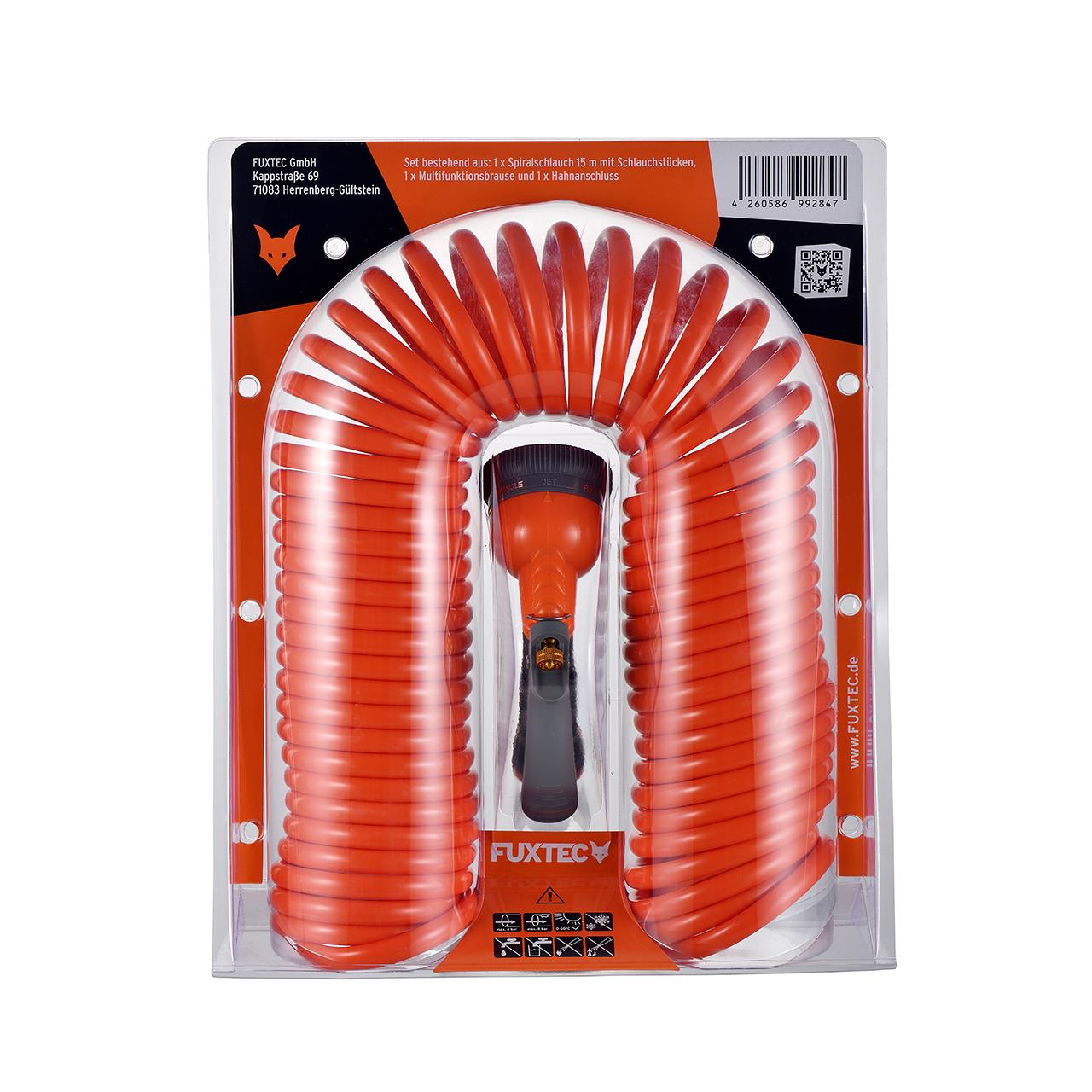FUXTEC - Set de tuyaux spiralés FX-SPS1 (3 pièces)