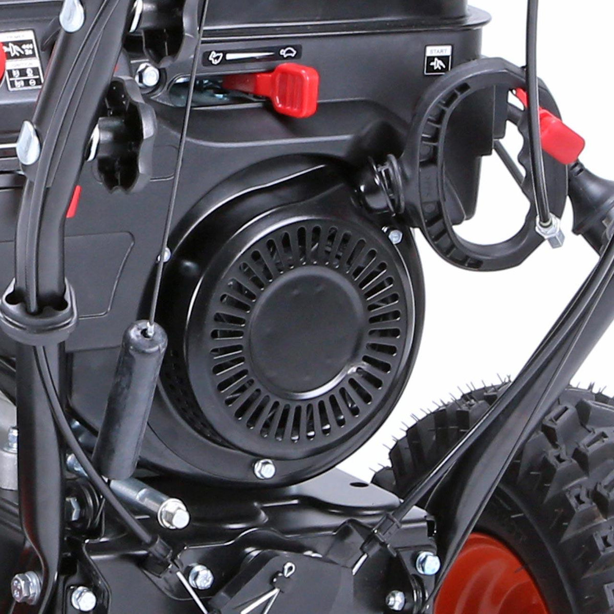 FUXTEC - Lanceur avec tirette fraise à neige FX-SF210